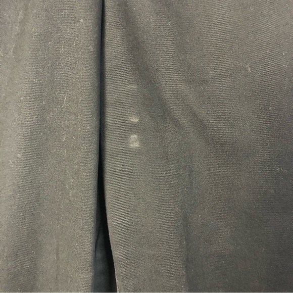 Zara Black High Rise Retro Fit Straight Leg Pants S - Picture 4 of 5